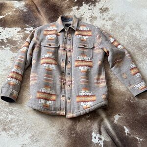 Pendleton Woolen Jacket with Orange and Cream Accents
